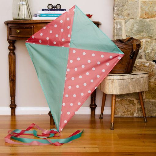 Polka Dot Diamond Kite