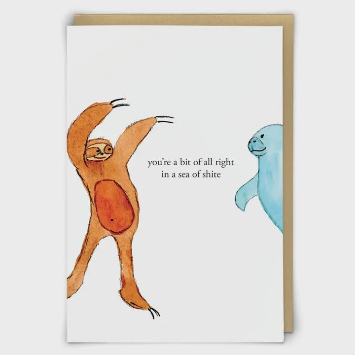 A Bit of All Right Card