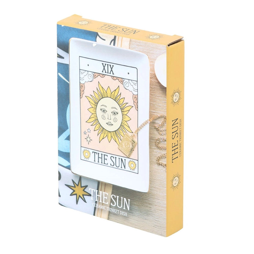 Vintage Tarot Trinket Dish - The Sun
