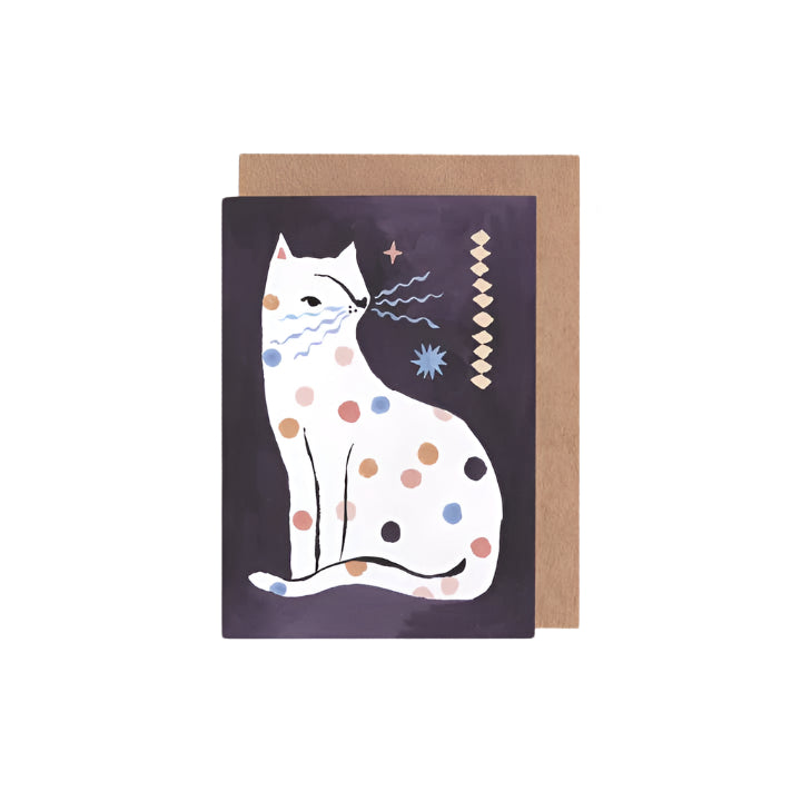 Dotty Cat Mini Card