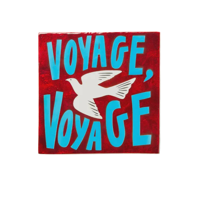 Capiz Shell Art Tile - Superette - Voyage