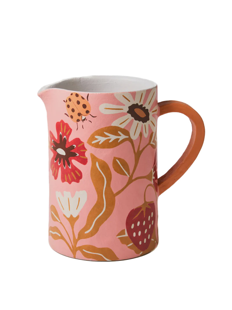 Meadow Jug - Pink