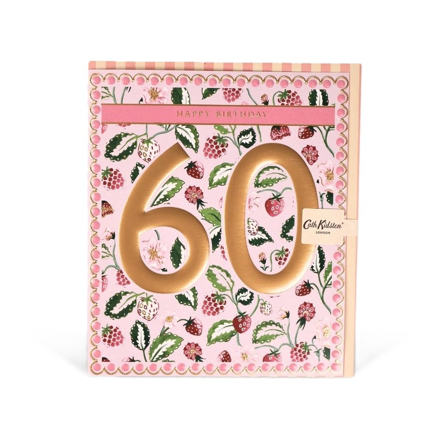 60th Birthday Cath Kidston Card