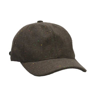 Curated Basics Cap - Speckled Wool Dark Brown