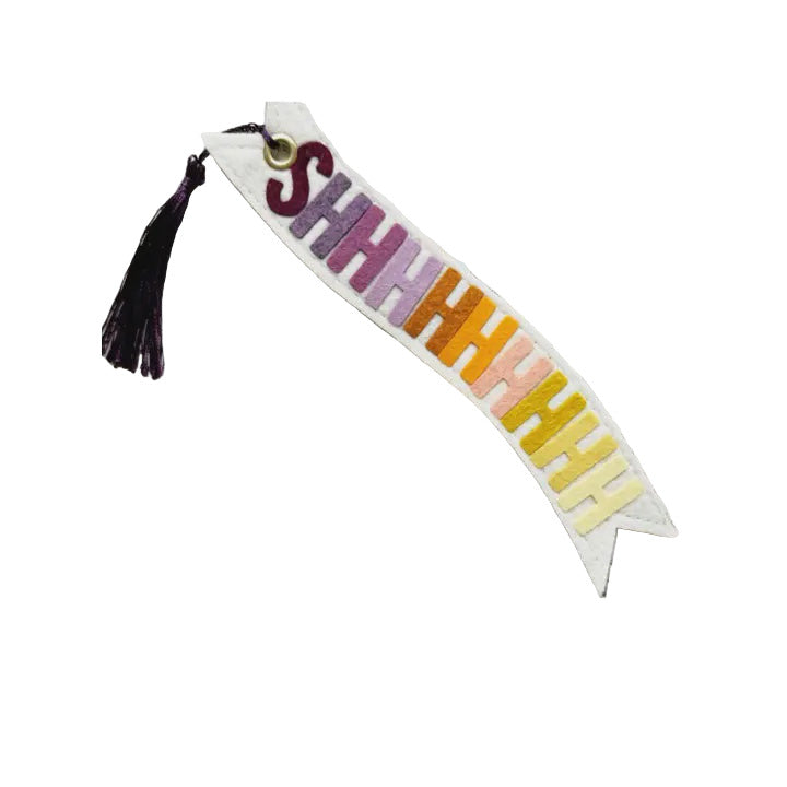 Felt Bookmark - Swirl Shh...