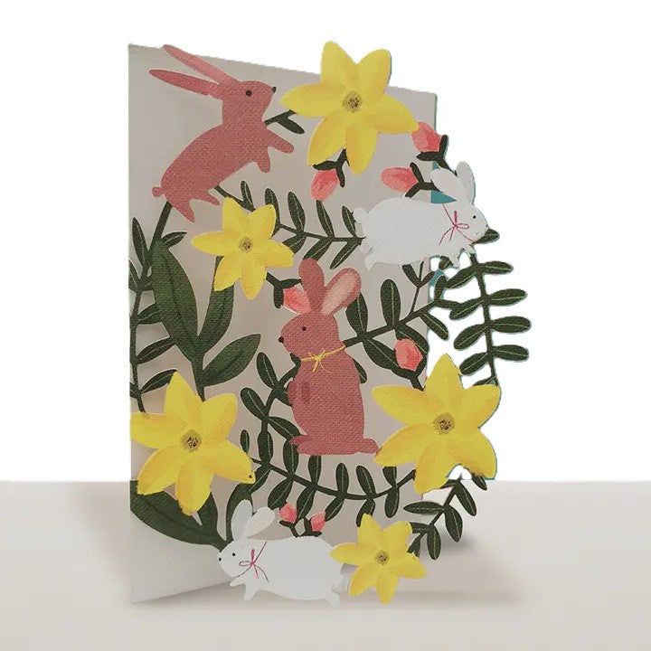 Cut Art Card - Bunny