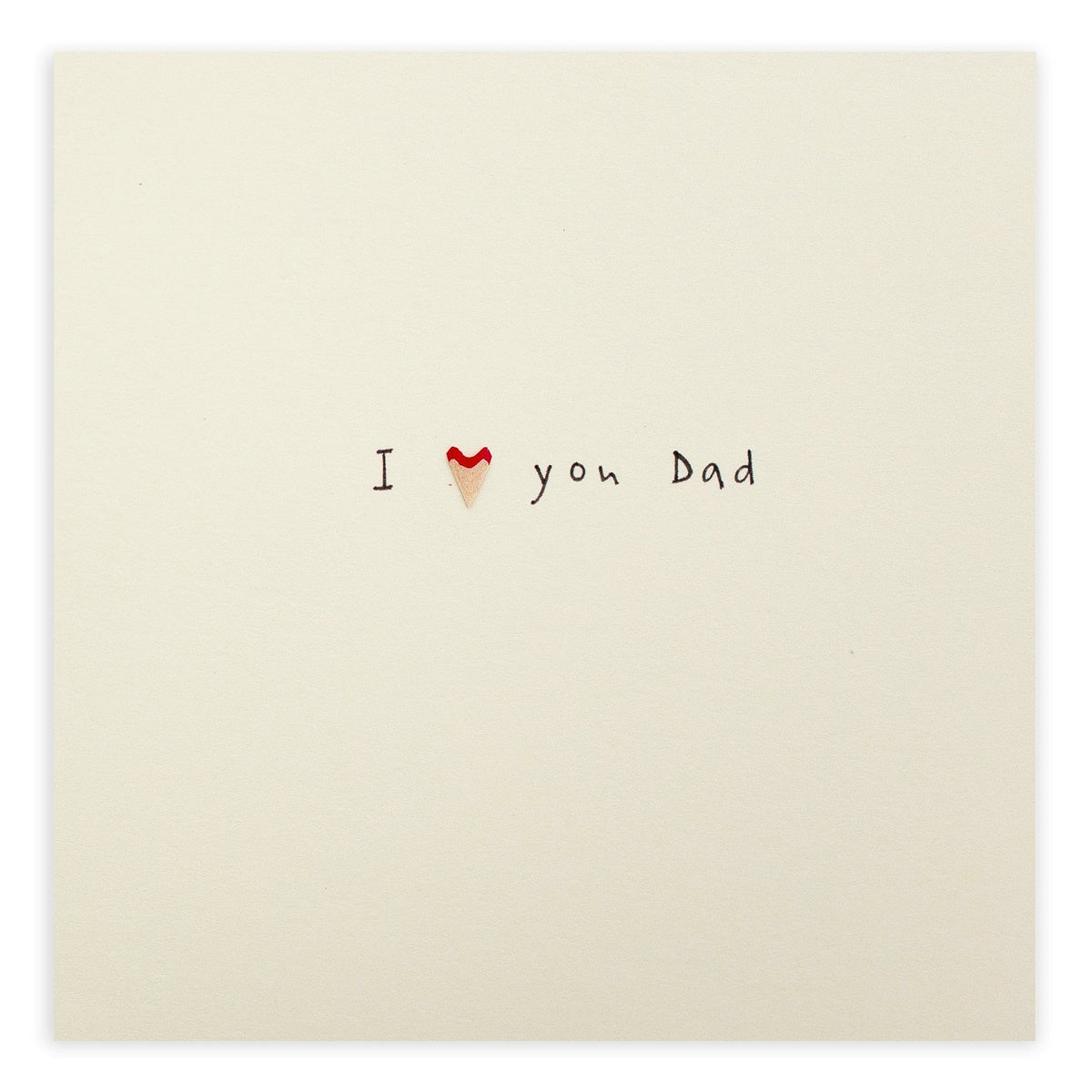 I Love You Dad Card