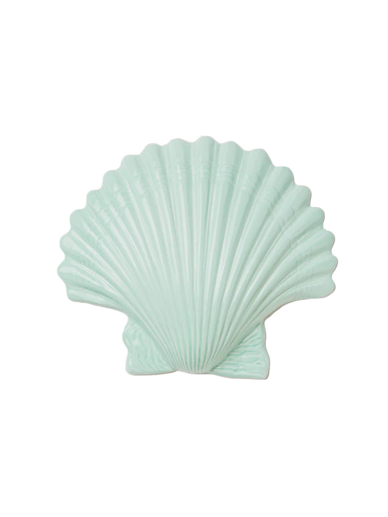 Icon Ceramic Wall Art - Spring Green Shell