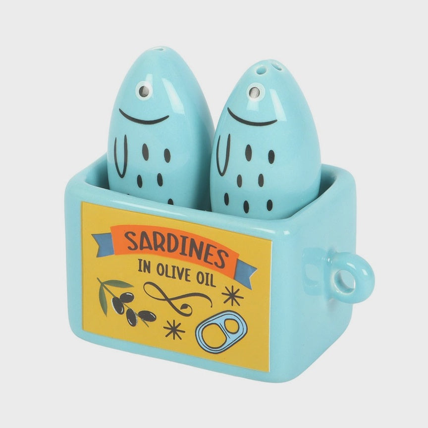 Sardine Salt and Pepper Shakers
