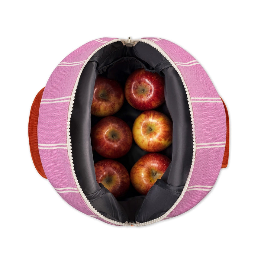 Zipper Lunch Bag - Shirt Stripe