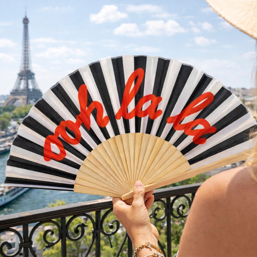 Folding Fan - Ooh La La