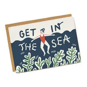 Get In The Sea Card