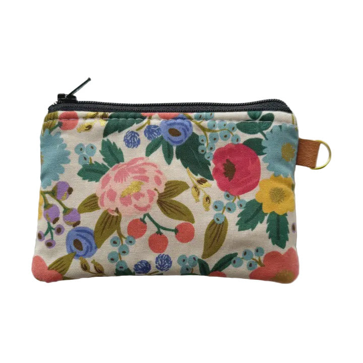 Cotton Coin Purse Mini - Rifle Paper Floral