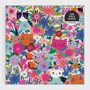 500pc Puzzle - Blooming Cats