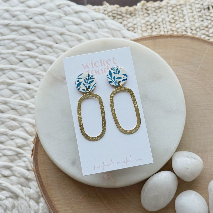 Horizon Stud Earrings - Thrifted China