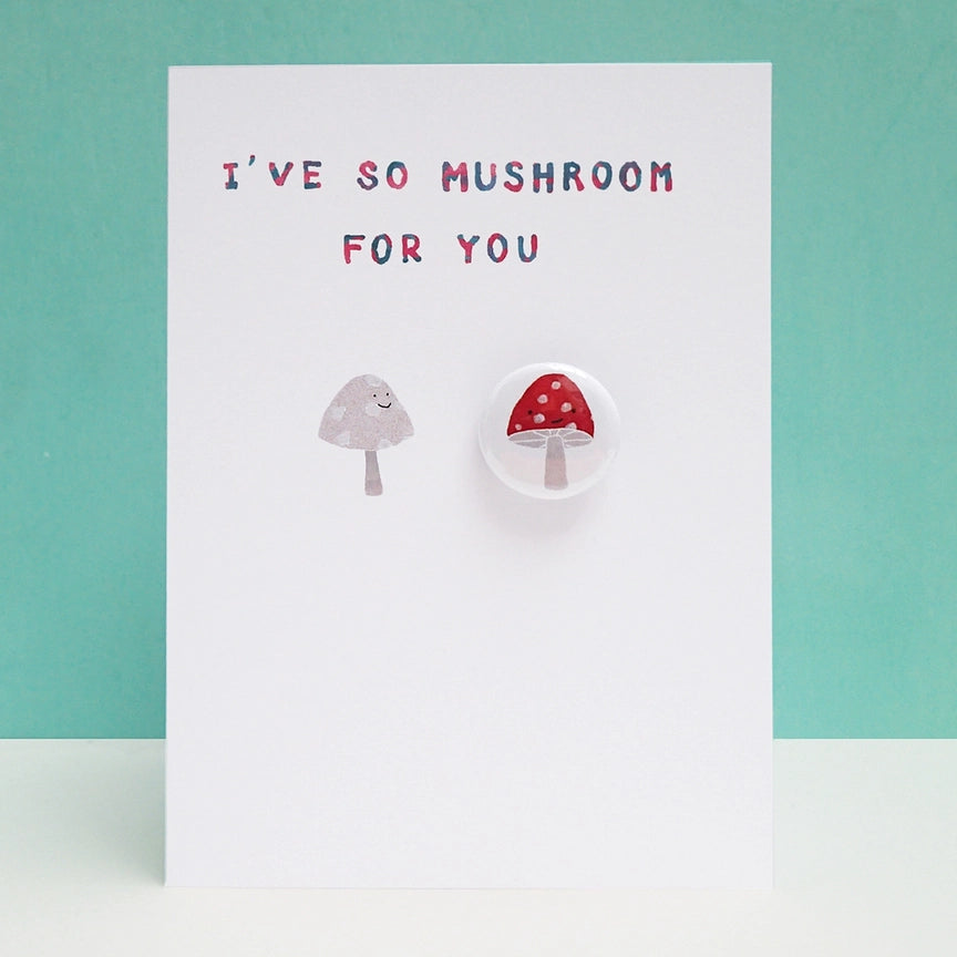 Card With Badge - So Mushroom