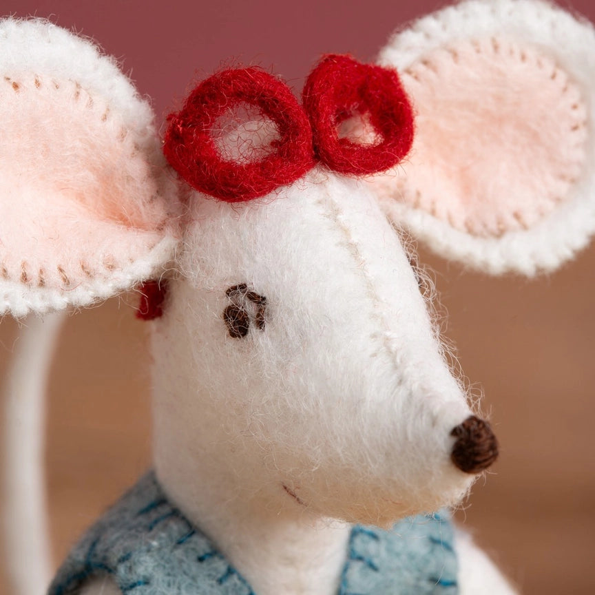 Mini Felt Craft Kit - Little Mouse The Librarian