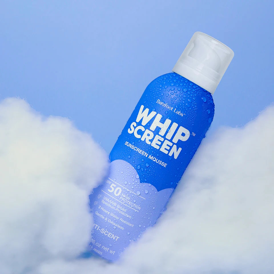 WhipScreen SPF 50 Sunscreen Mousse - Anti-Scent