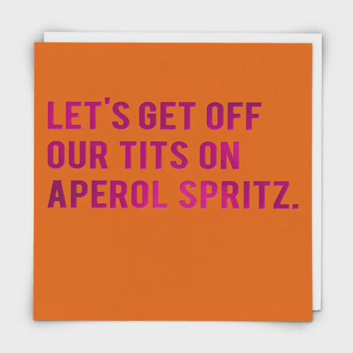 Aperol Greeting Card