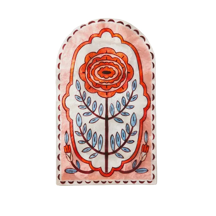 Capiz Shell Art Tile - Samira Flower Arch