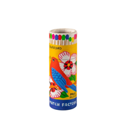Cylinder Safety Matches - Flowerbird