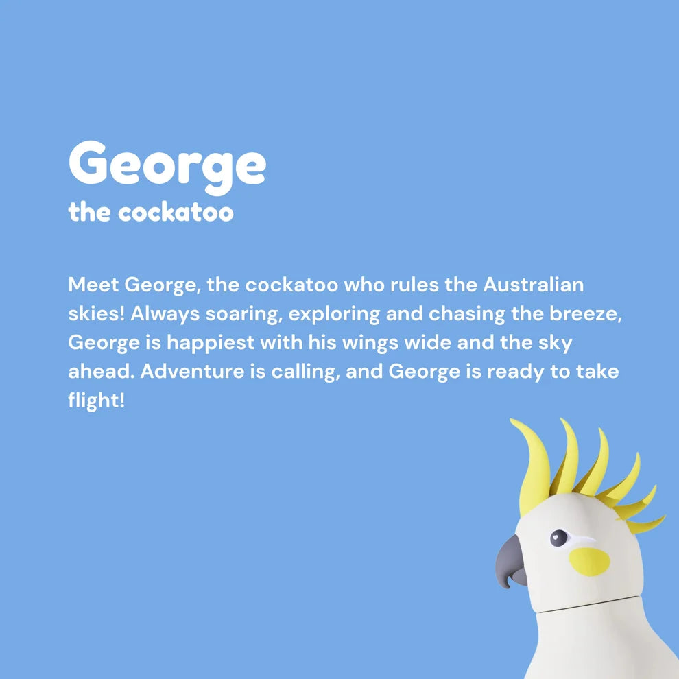 Bestie Bottle 460ml - Cockatoo