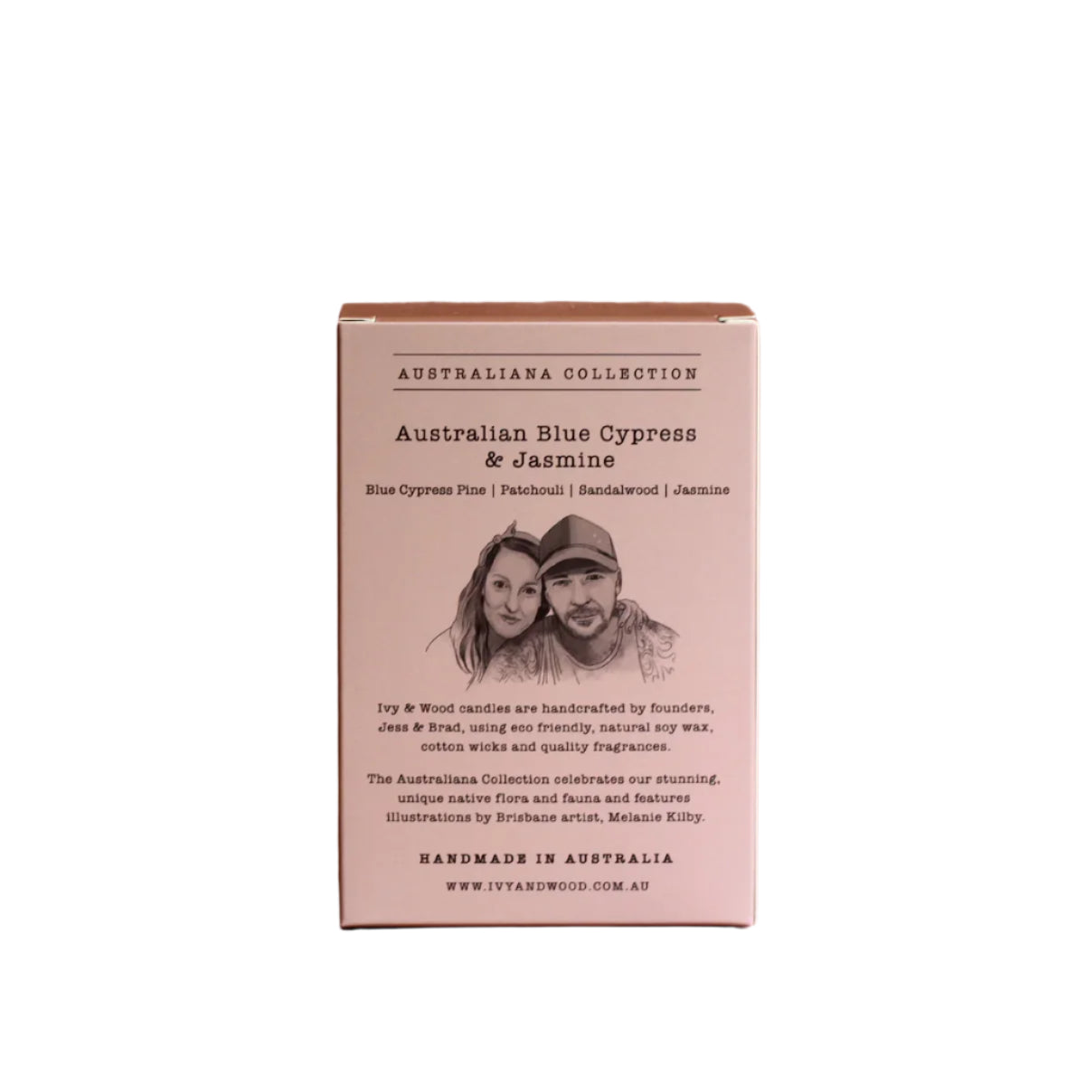 Australiana Candle - Australian Blue Cypress & Jasmine
