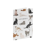 Happy Birthday Cats Card