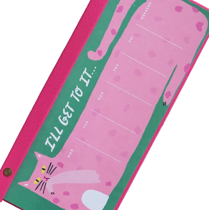 Weekly Planner - Pink Cat