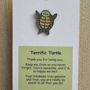 Little Joys Pin - Terrific Turtle