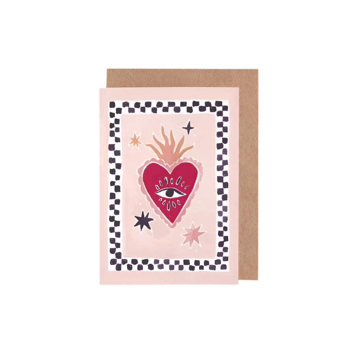 Sacred Heart Mini Card
