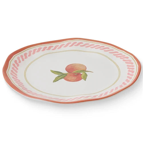 Melamine Large Plate - Fiesta Orange