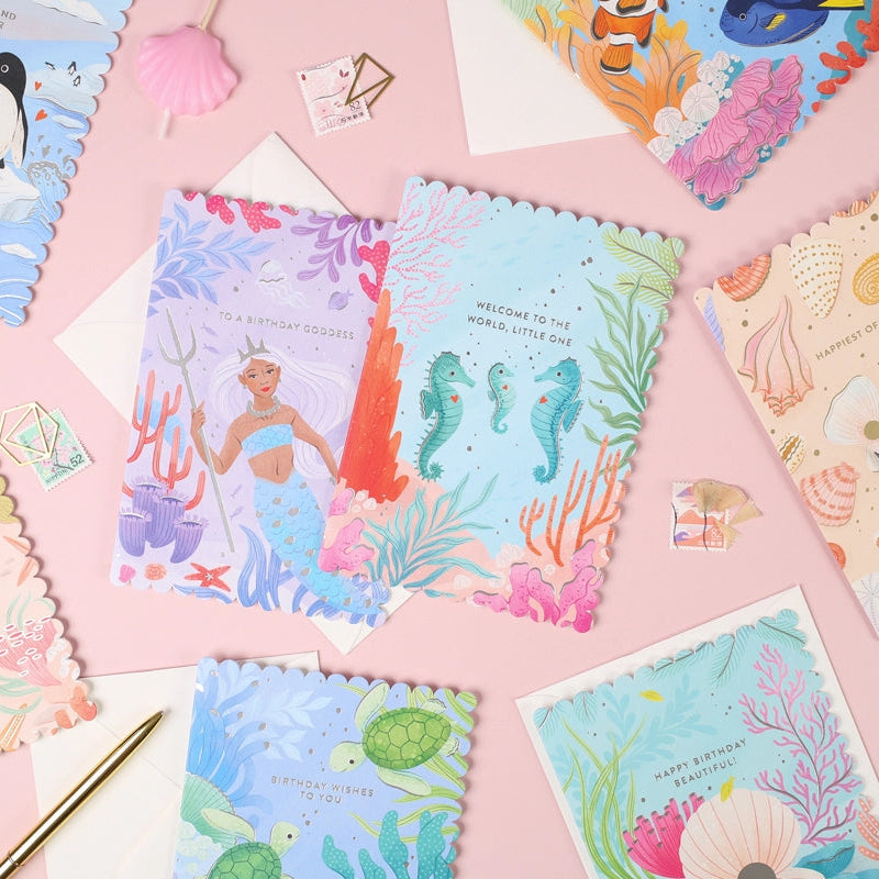 Welcome to the World Seahorse Card