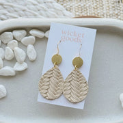 Dew Drop Earrings - High Desert Sand
