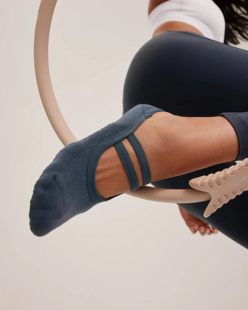 Ballet Grip Socks - French Navy