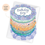 Birthday Boy - Birthday Cake Shaped
