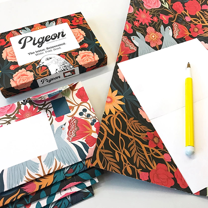 Pigeon Letter Pack - Bright & Beautiful