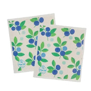 Harps & Seb Swedish Dishcloths (2) - Blue Berry Blast