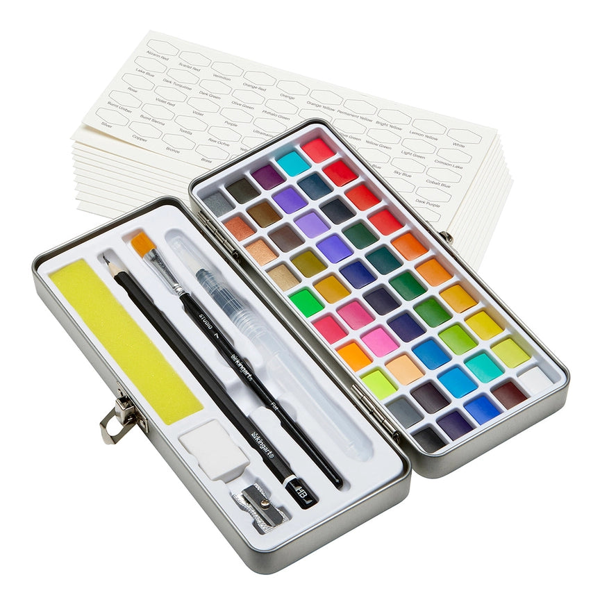 Watercolour Paint Set - 69 Piece