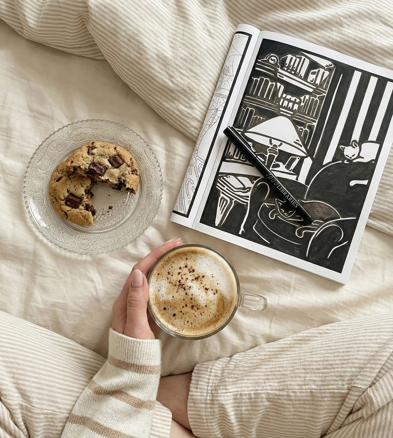 The Bookish Colouring Book