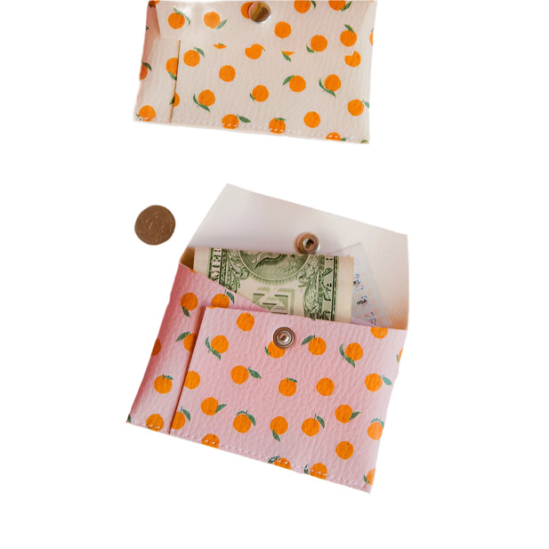 ECKE Card Holder - Naranjas Pink