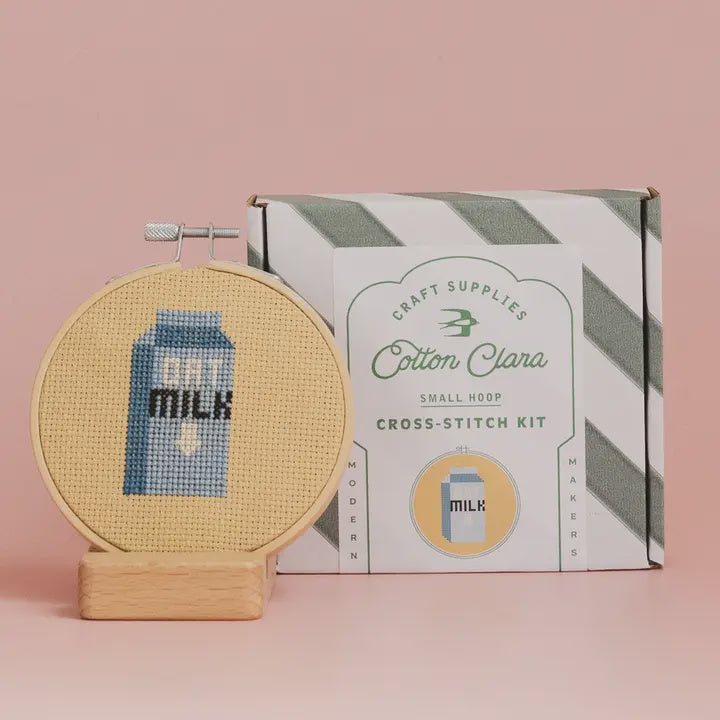 Cross-Stitch Kit - Oat Milk