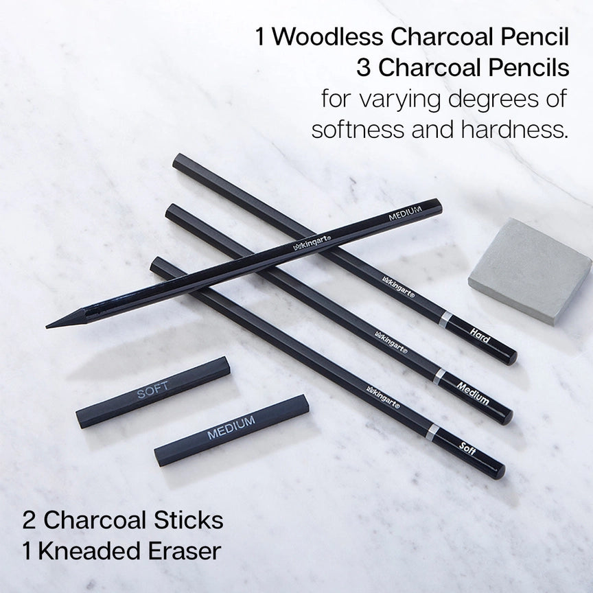 Sketch & Draw Tin Set - 8 Piece