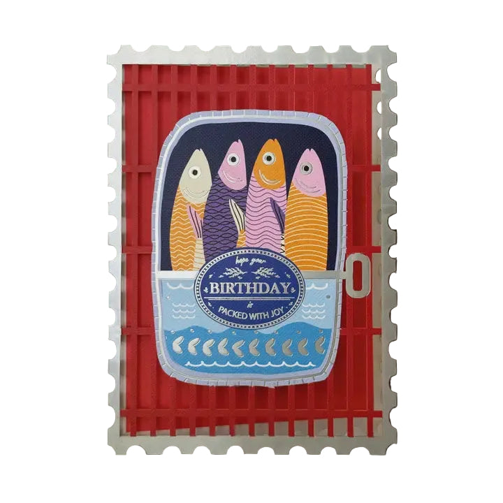 Birthday Packed With Joy Cut Art Card