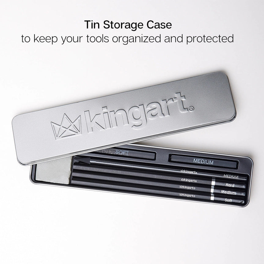 Sketch & Draw Tin Set - 8 Piece
