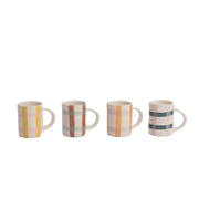 CG Espresso Mugs (set of 4) - Multi Check
