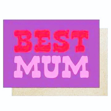 Lucky Ink Best Mum Card