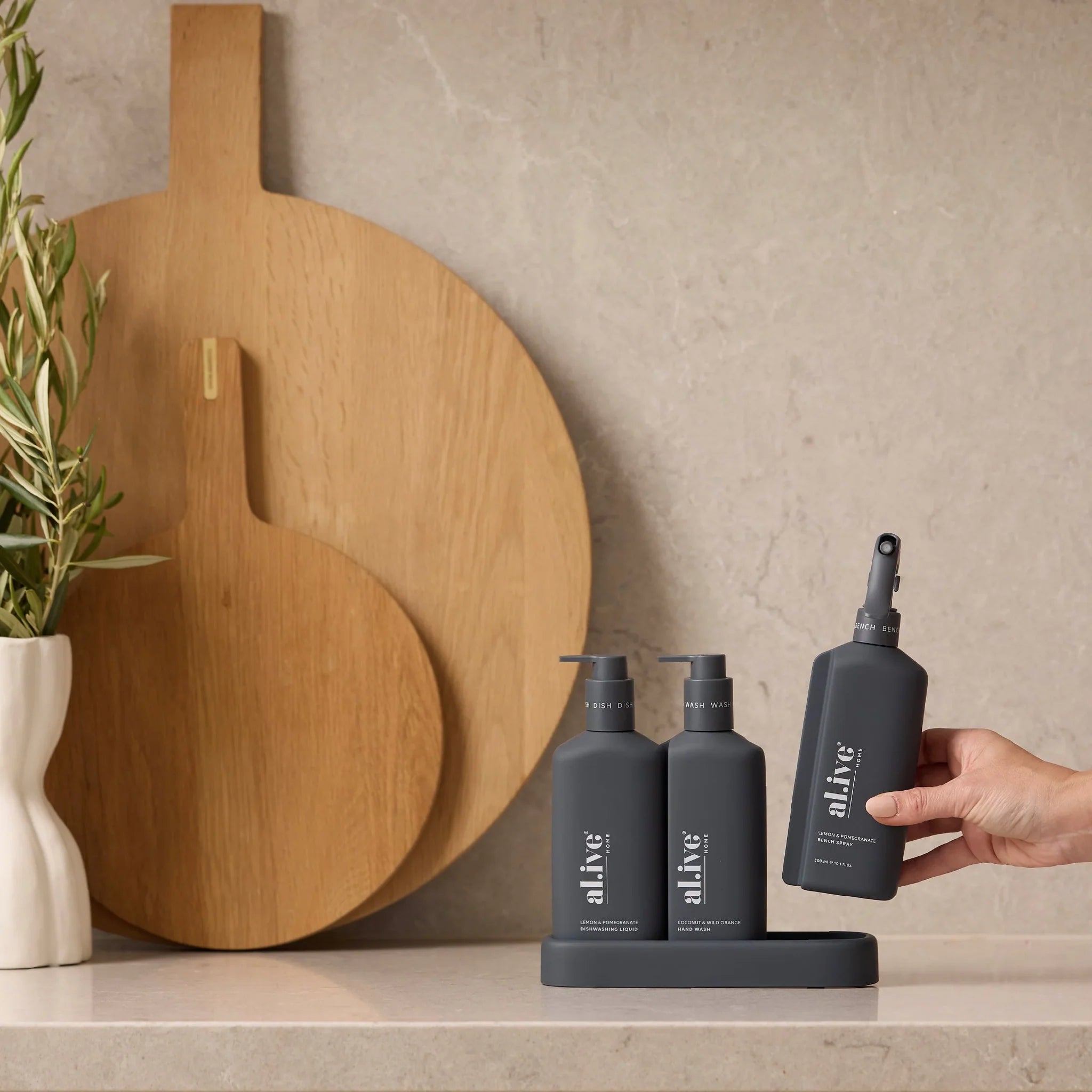 Kitchen Trio - Dish, Wash & Bench - Coconut & Wild Orange