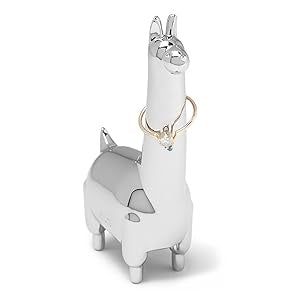 Zoola Ring Holder Chrome - Llama