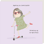 Growing Up Is Optional Card